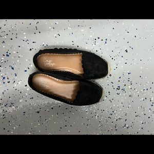 Black espadrilles